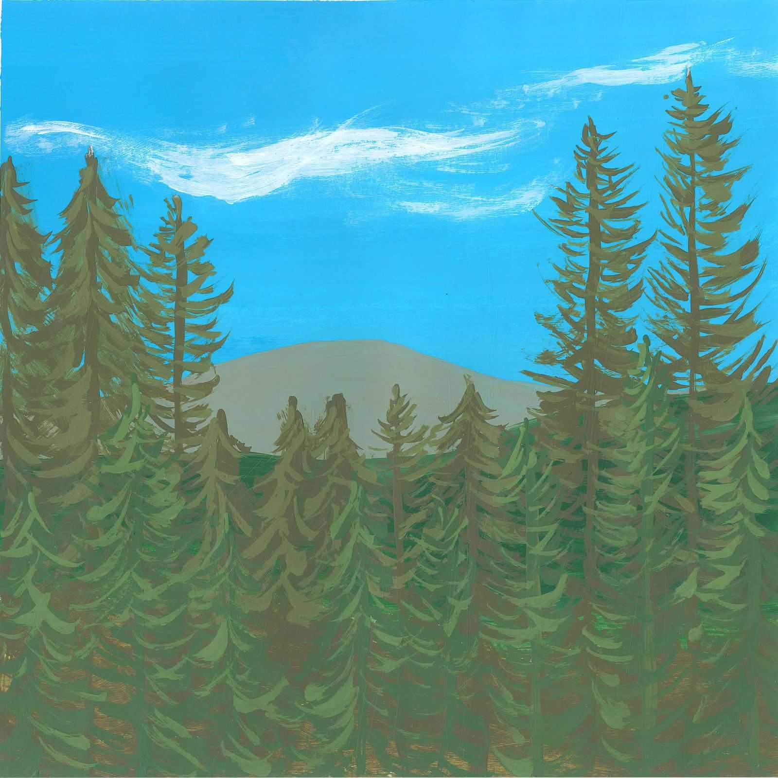 Song of the Hermit Thrush - nature landscape painting - earth.fm