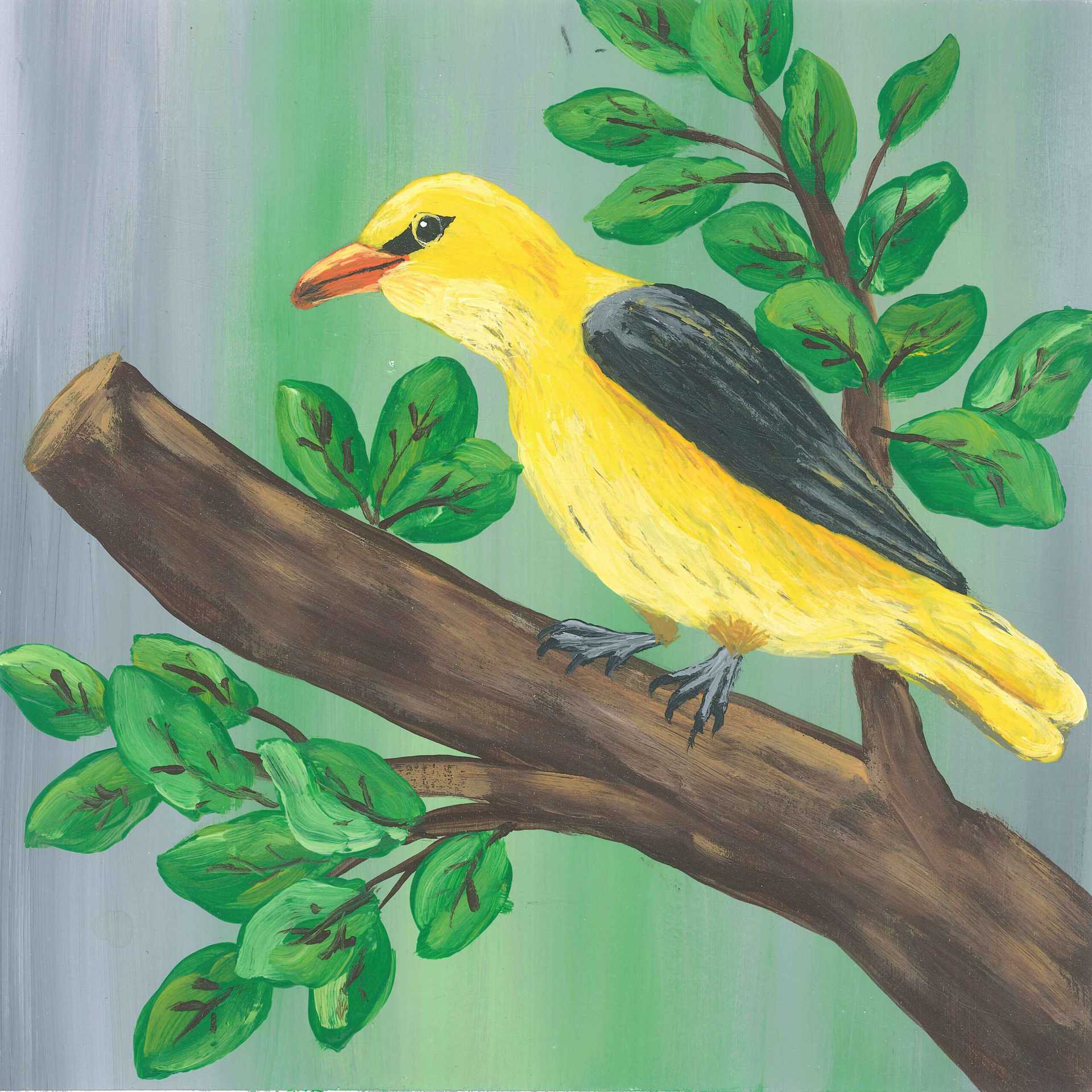 Song of the Golden Oriole - nature landscape painting - earth.fm