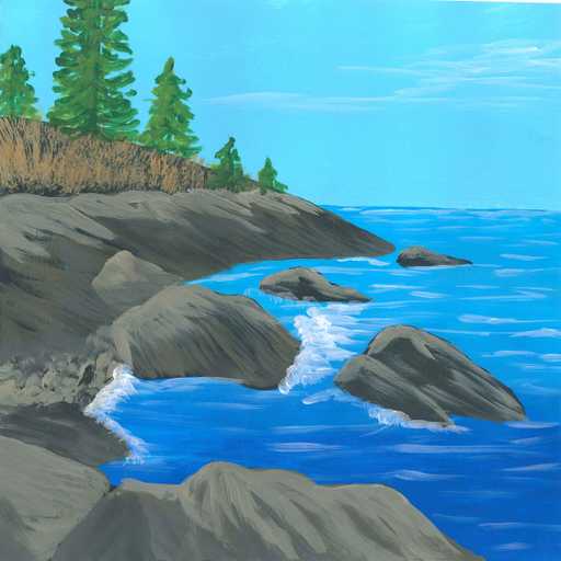 Soft Lapping Waves at Alsundskobben, Stockholm’s Archipelago - nature soundscape - earth.fm