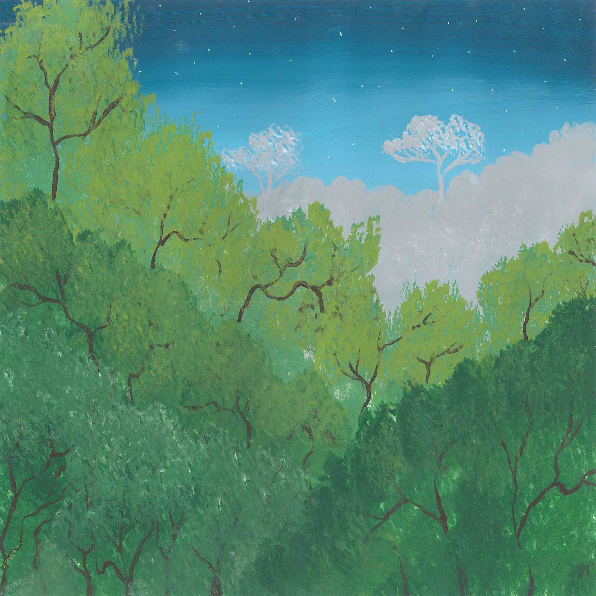 Bukit Fraser – Rainforest Dawn - nature landscape painting - earth.fm