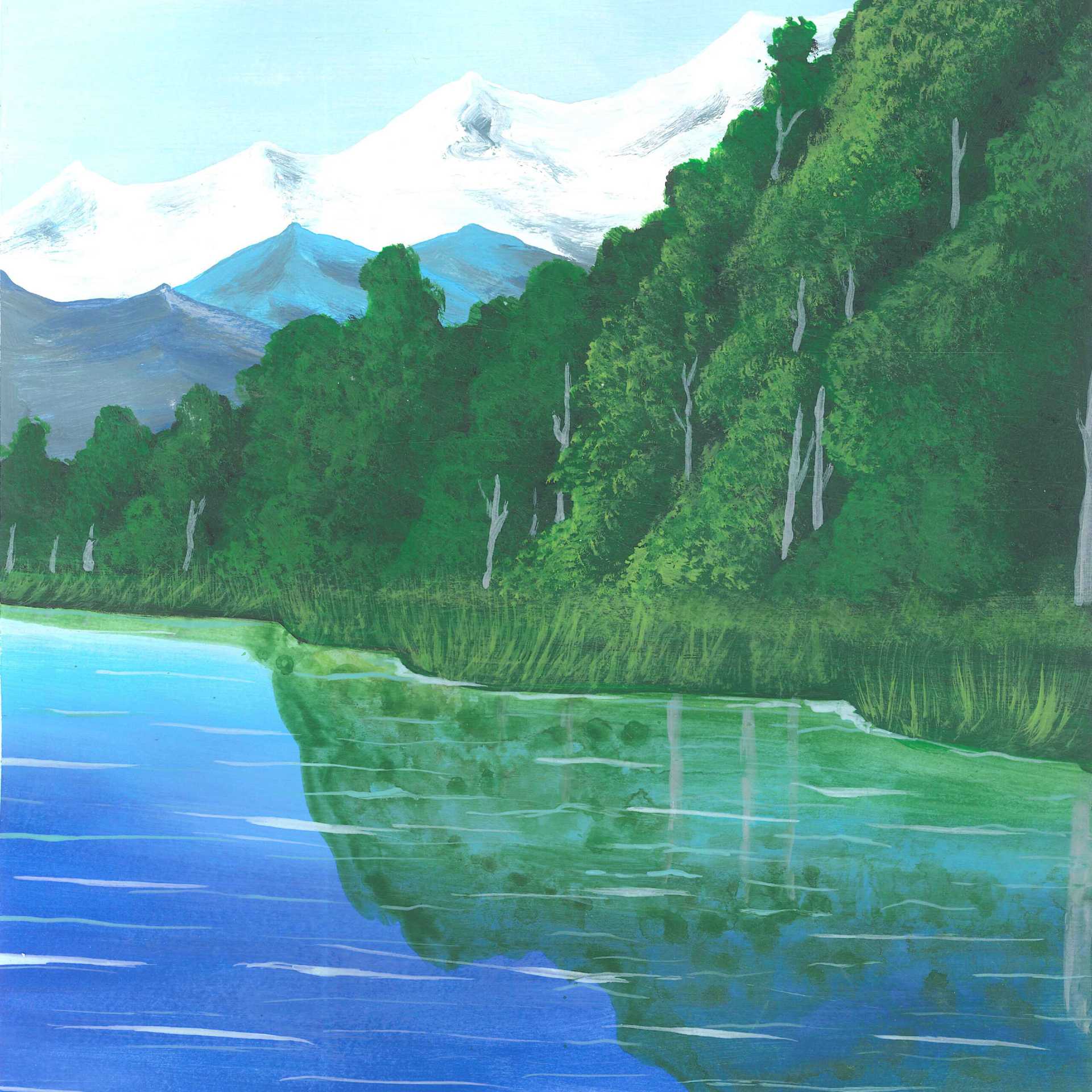 Post Office Bay - nature landscape painting - earth.fm