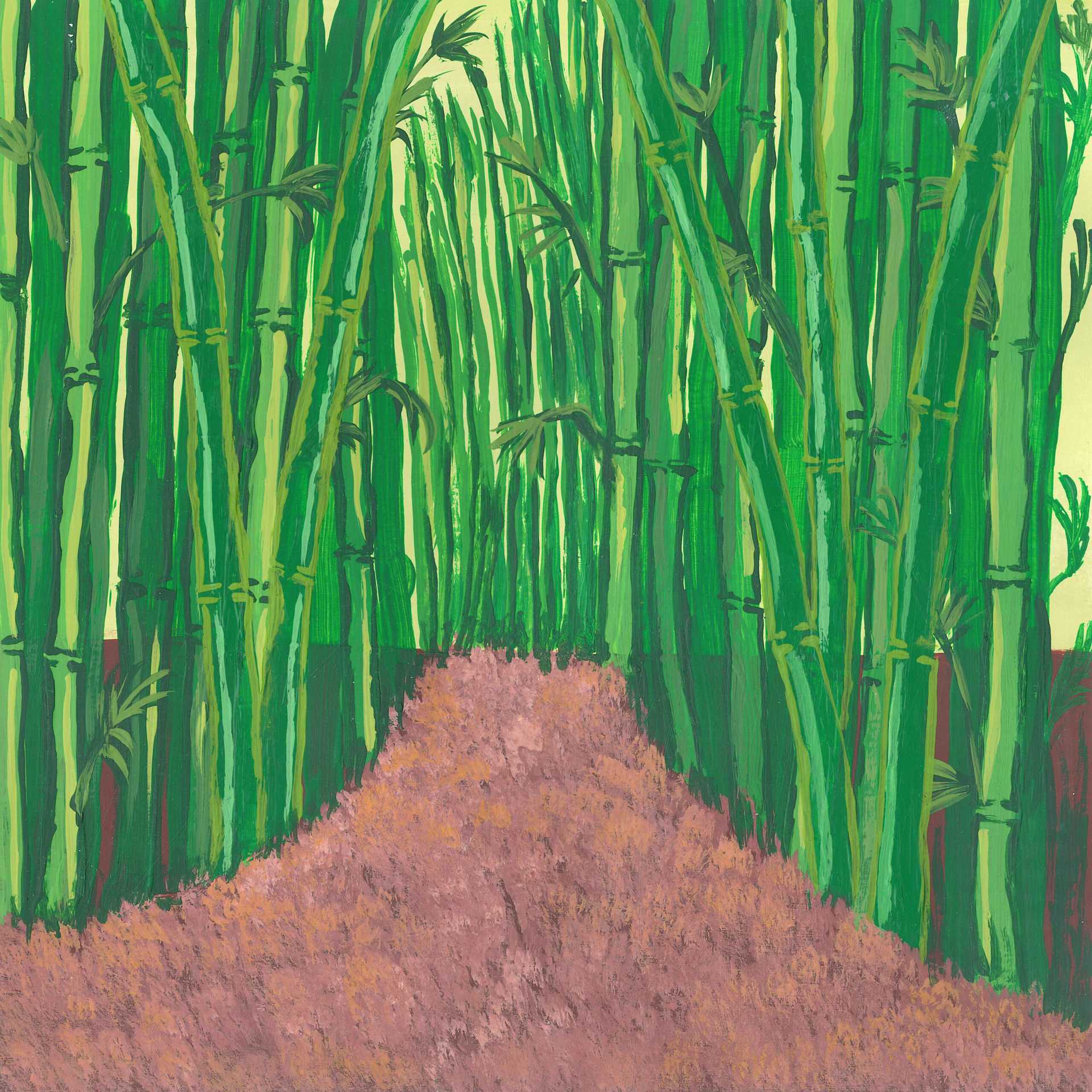 Bamboo Forest Wind - nature landscape painting - earth.fm
