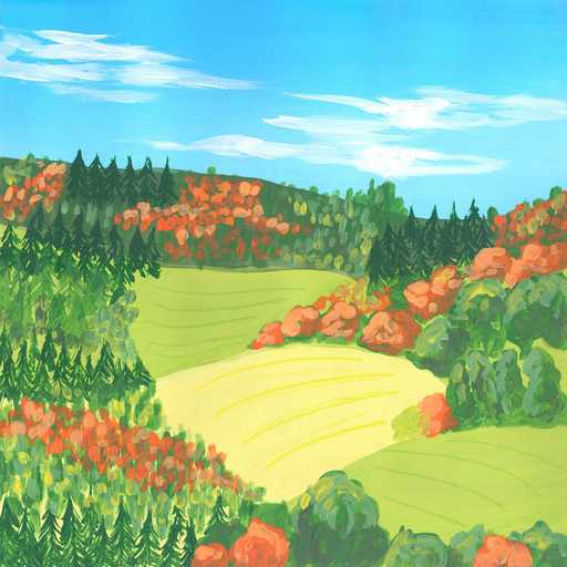 Soft summer wind in the forest - earth.fm