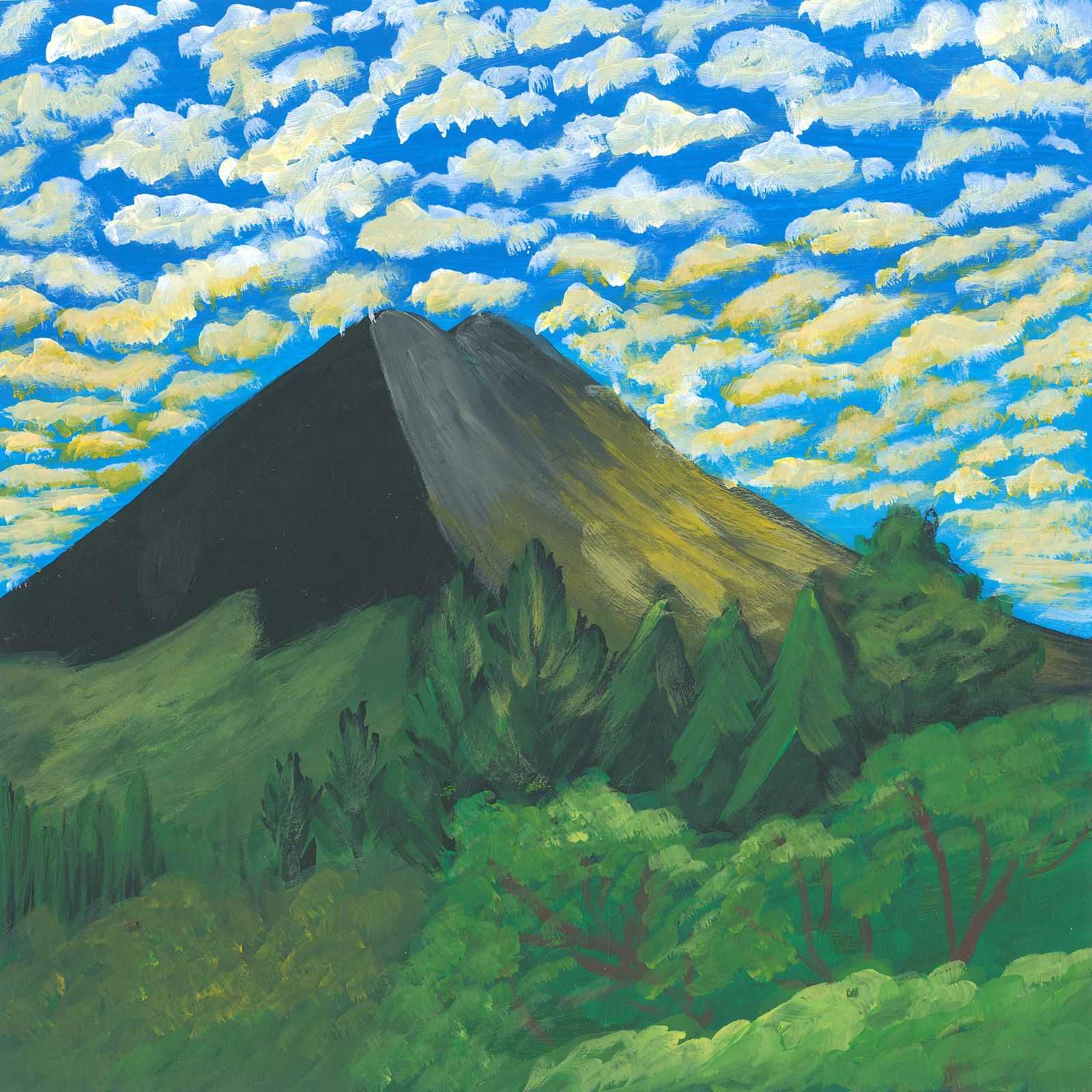 Mountain Soundscape - nature landscape painting - earth.fm