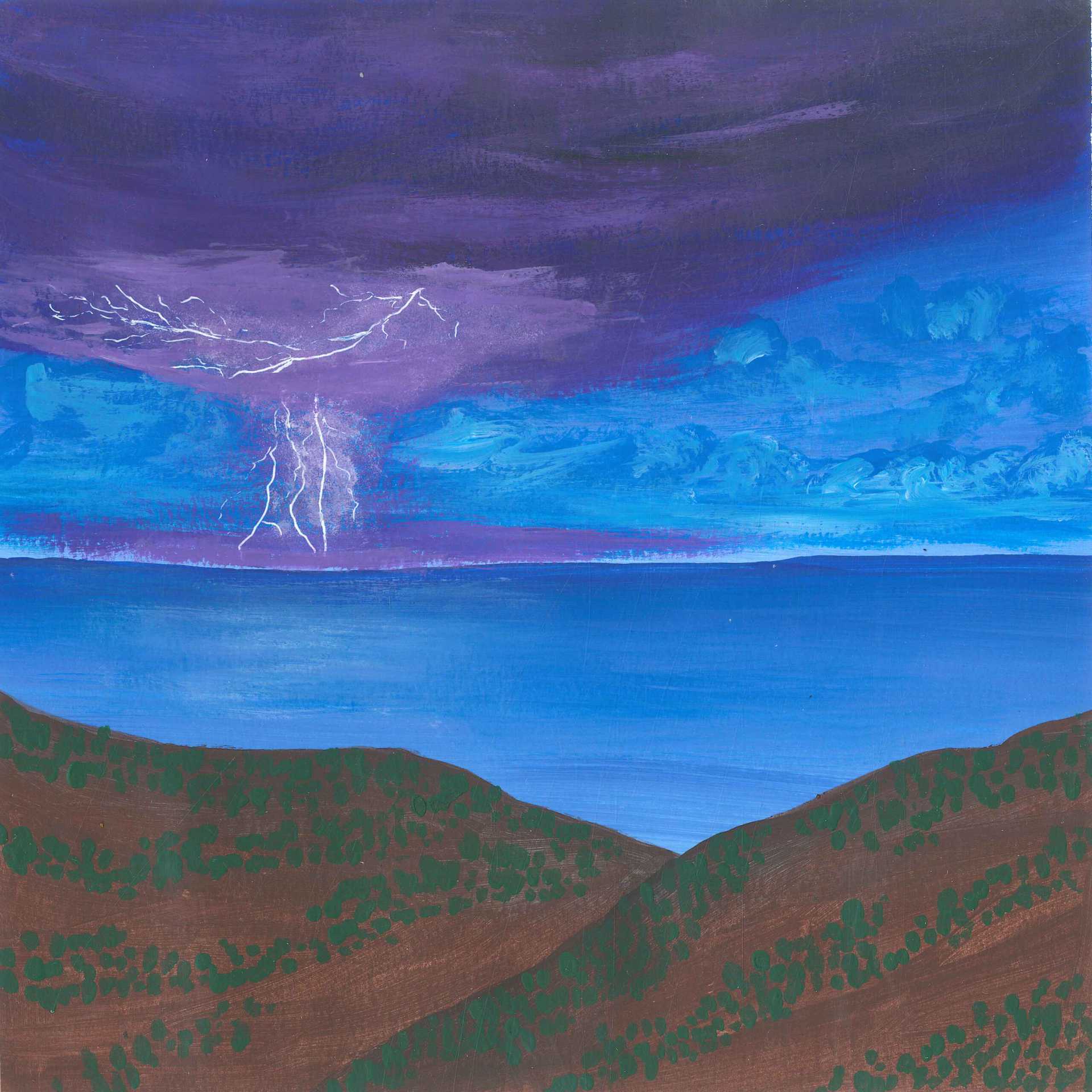 Storm in Velebit Mountain - nature landscape painting - earth.fm
