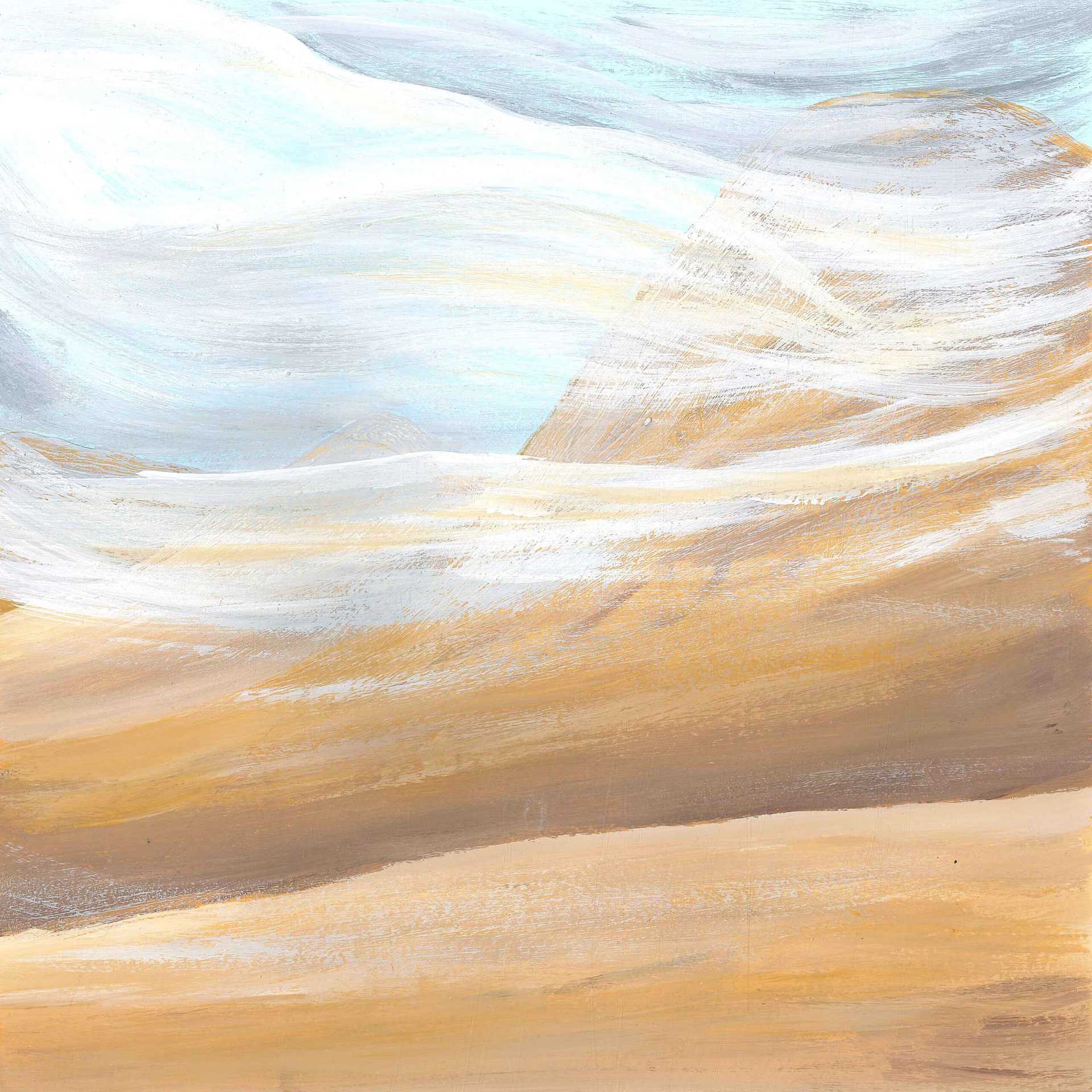Desert Wind - nature landscape painting - earth.fm