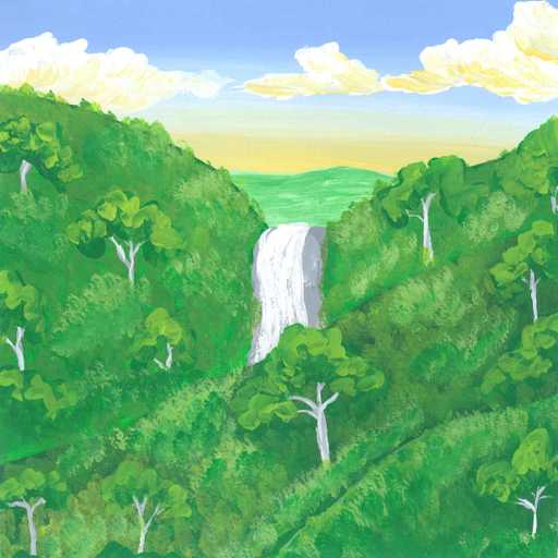 Jiri Mountain Moss Waterfall - nature soundscape - earth.fm